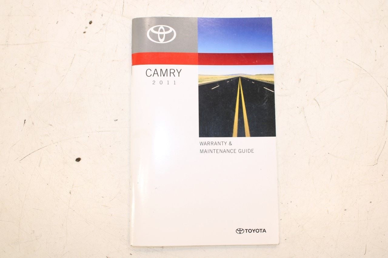 2011 Toyota Camry LE Owners Manual Set OM33897U OEM - Alshned Auto Parts