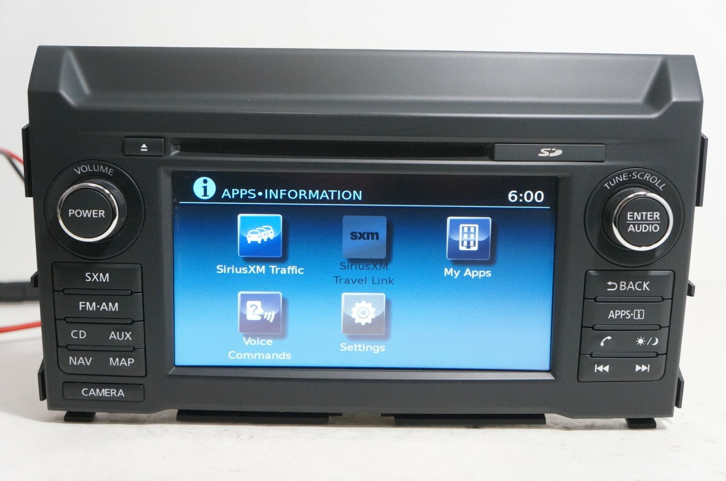 17-19 Nissan Titan Radio CD Navigation GPS Phone Display OEM 25915EZ22B *ReaD*5
