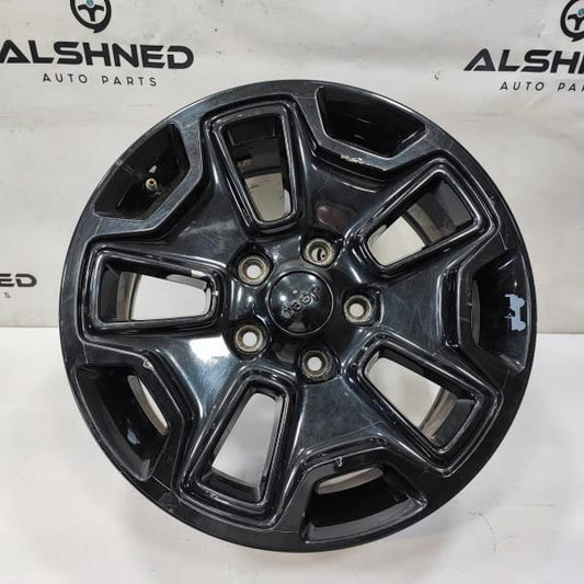 2014-2017 Jeep Wrangler Alloy Wheel R17x7.5 Gloss Black 5LW63TRMAA OEM *ReaD* - Alshned Auto Parts