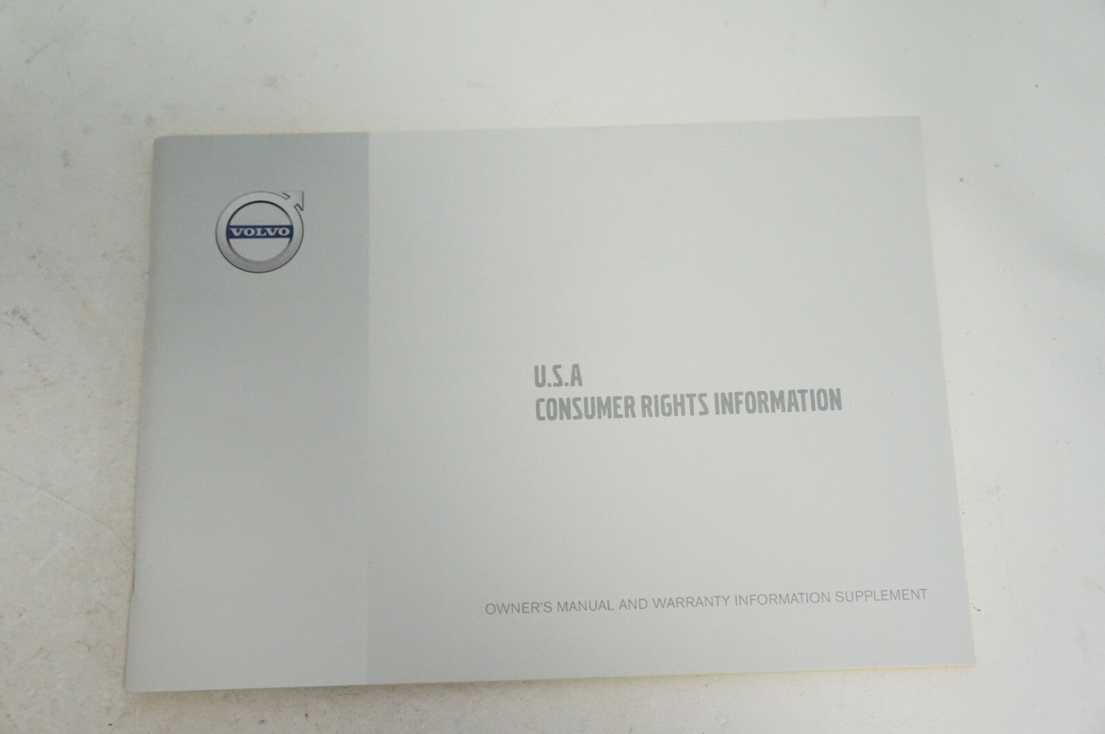 2017 Volvo S60 warranty and maintenance guide with case roadside assistance book - Alshned Auto Parts