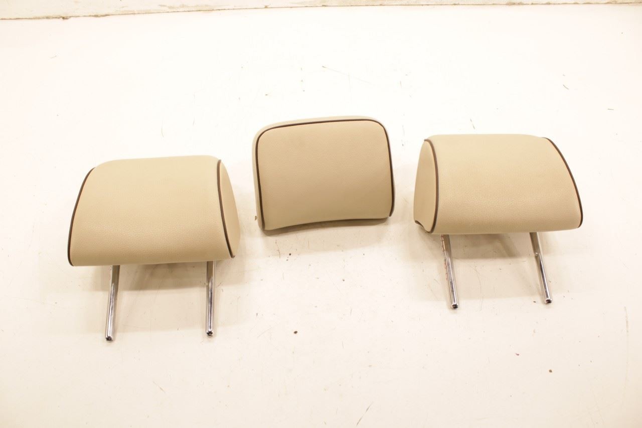 16-18 Volkswagen Passat SE Rear Right Left and Center 2nd Row Seat Headrest Set - Alshned Auto Parts