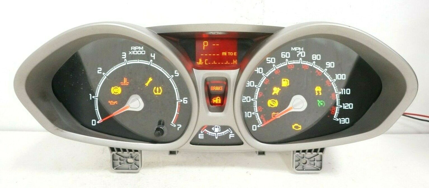 2012-2013 Ford Fiesta Speedometer Instrument Cluster 16K Miles OEM DE8T-10849-CB - Alshned Auto Parts