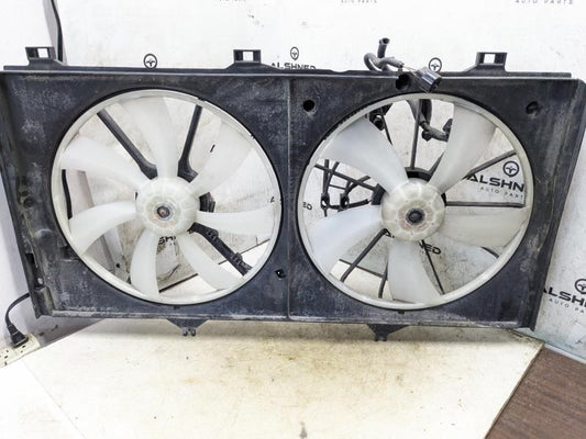 2007-2012 Lexus ES350 Dual Radiator Cooling Fan Motor Assembly 16711-31250 *ReaD