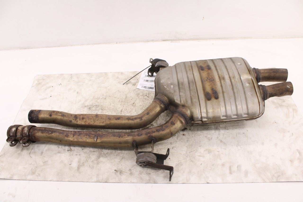 2013-2016 Audi S4 Premium Plus 3.0L AWD Exhaust System Center Muffler Resonator6