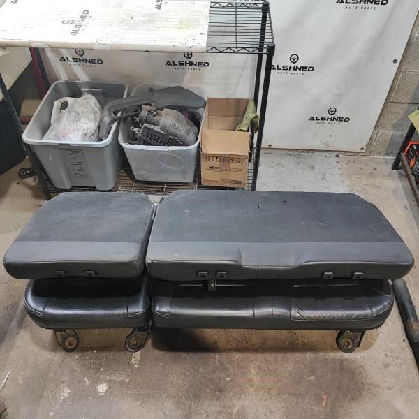 2011-2012 Ford F250SD Rear Seats Leather 2nd Row BC3Z-2666601-HB OEM *ReaD* - Alshned Auto Parts