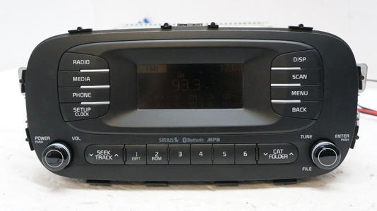 14-16 Kia Soul AM/FM SIRIUS Bluetooth MP3 Radio OEM 96170-B2090CA - Alshned Auto Parts