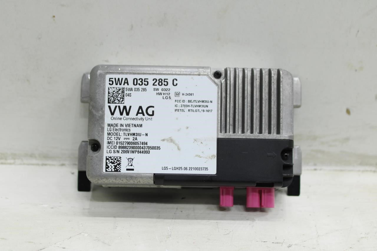 2023 Audi Q3 S Line Telematics Communication Control Module 5WA-035-285-C OEM - Alshned Auto Parts