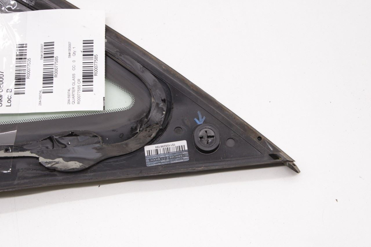 2013-19 Nissan Sentra SL Rear Left Side Quarter Window Glass 833013SG0A *ReaD* - Alshned Auto Parts