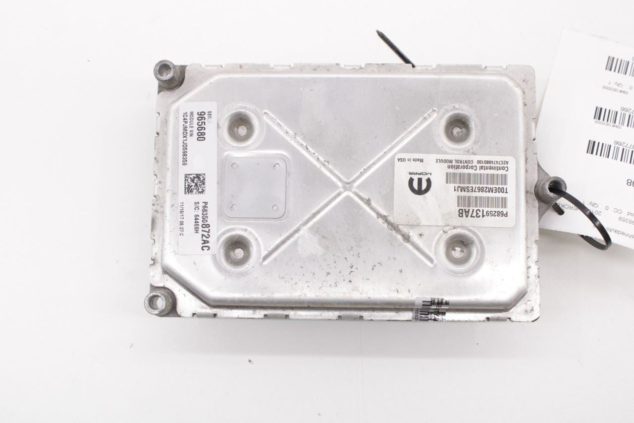 2016-2018 Jeep Cherokee Limited 3.2L Engine Control Module ECU ECM 68259137AB - Alshned Auto Parts