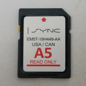 2013-14 Ford Fusion F-150 Navigation SD CARD Map OEM Version A5 EM5T-19H449-AA