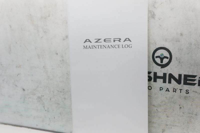 2014 Hyundai Azera Owners Manual set with Case E3V0-EU3DB OEM - Alshned Auto Parts