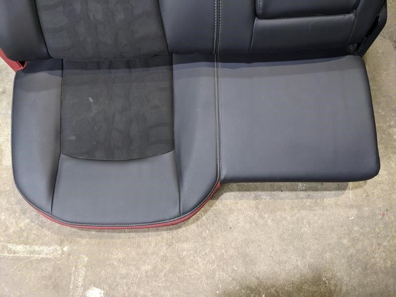 2015-2018 Ram 1500 Rebel Rear Right Seat Cloth Black/Red 5YQ42JRRAB OEM - Alshned Auto Parts