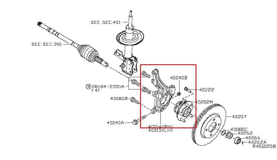2013-19 Nissan Sentra SL Front Left Driver Side Spindle Knuckle Hub 400151KA1A - Alshned Auto Parts