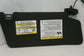 2011-2015 Ford Explorer Driver Left Sunvisor Sun Visor Black VA1570 OEM - Alshned Auto Parts