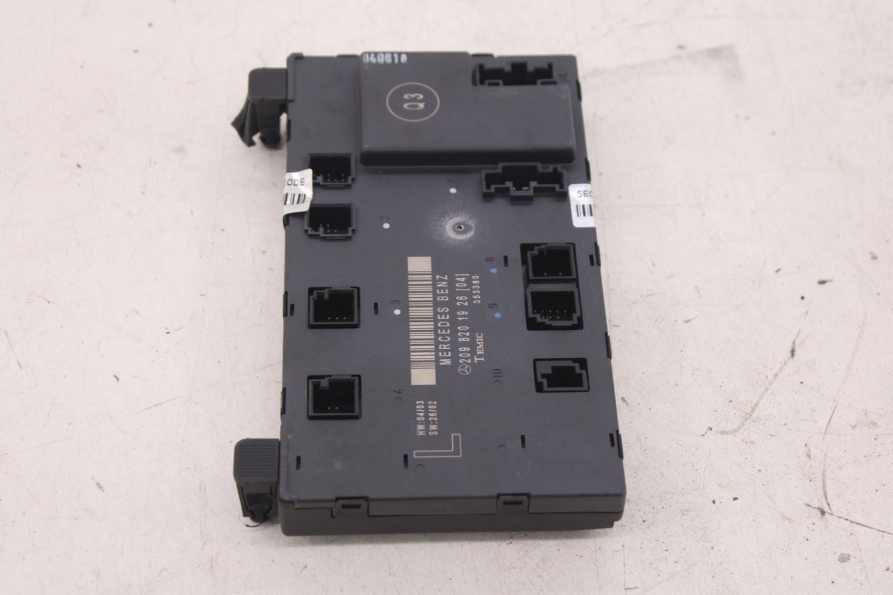 2003-2005 Mercedes-Benz CLK 320 Front Left Side Door Computer Control Module OEM - Alshned Auto Parts