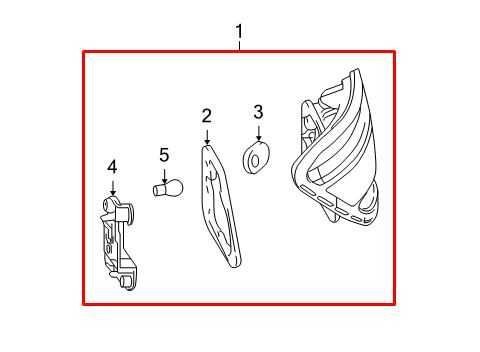 2008-11 Mercedes-Benz C350 Sport Rear Left Side Tail Light Lamp 204-906-83-02-64 - Alshned Auto Parts
