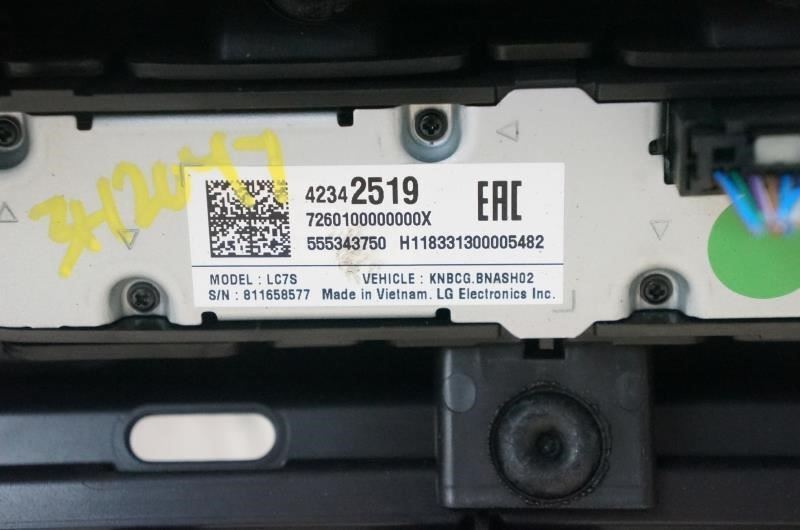 17-19 GMC Acadia Info Display Multifunction Radio Phone Switch 42342519 *ReaD* - Alshned Auto Parts