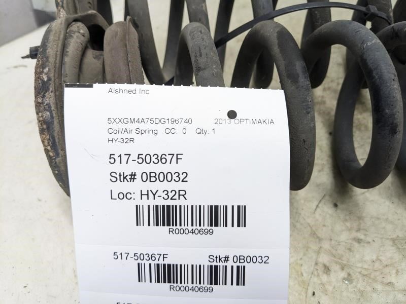 2012-2015 Kia Optima Rear Suspension Coil Spring Set S553504C014 553504C010 OEM