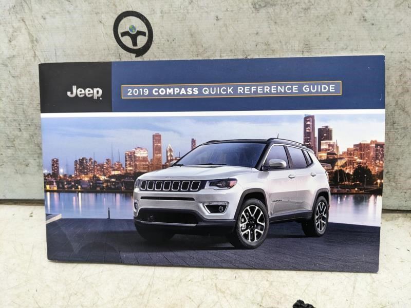 2019 Jeep Compass User Guide Set with Case 19MP-926-AA OEM - Alshned Auto Parts