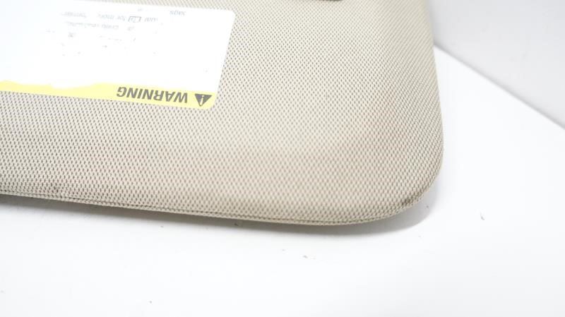 2014 Cadillac CTS Passenger Right Sun Visor Beige 22980479 OEM - Alshned Auto Parts