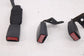 2008 Mercedes-Benz C350 Rear Right Left Side 2nd Row Seat Belt Buckle Set of 3 - Alshned Auto Parts