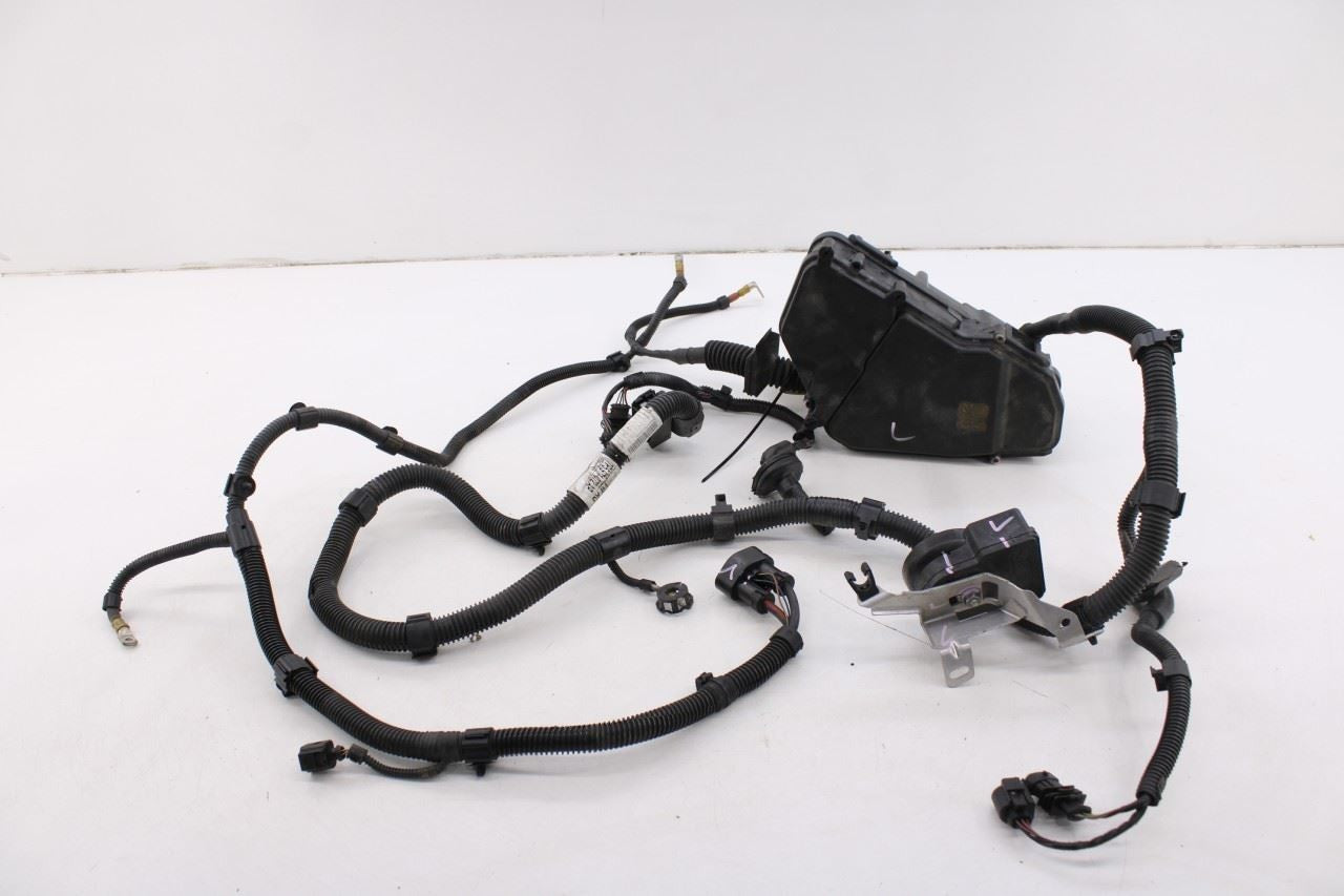 11-14 Porsche Cayenne S 4.8L Engine Bay Fuse Relay Junction Box w/ Wire Harness0
