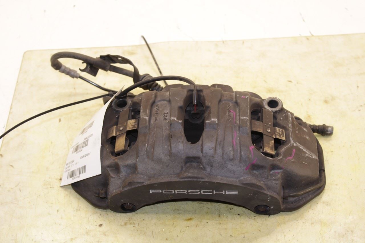 20112018 Porsche Cayenne Platinum Front Right Disc Brake Caliper 7P5615106BK - Alshned Auto Parts
