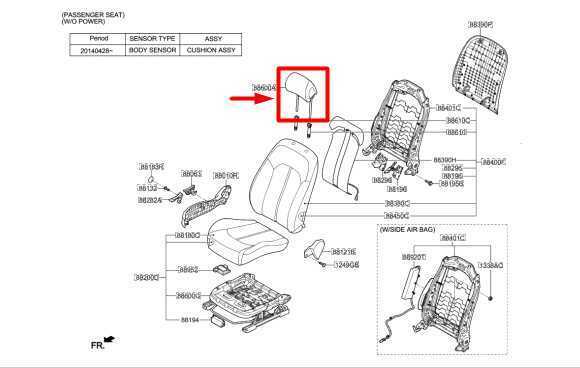 2015-2017 Hyundai Sonata FR Right Seat Headrest Cloth 88700-C2000-SMH OEM *ReaD* - Alshned Auto Parts