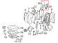 2006-09 Mercedes-Benz CLK 350 RWD Front Driver Left Side Seat Headrest w/ Motor - Alshned Auto Parts