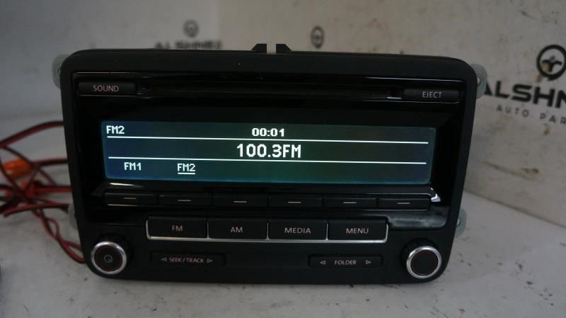 2014 Volkswagen Passat AM FM CD MP3 Radio Receiver 1K0035164D OEM *ReaD* - Alshned Auto Parts