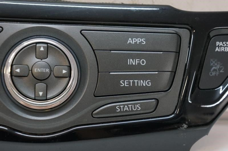 17-20 Nissan Pathfinder Audio Radio Faceplate Climate Control Panel 28395-9PJ0A - Alshned Auto Parts