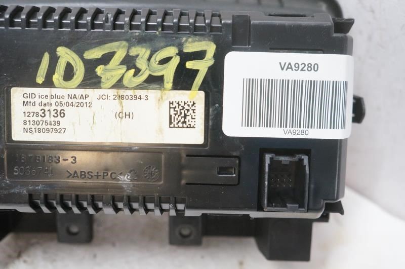 2012 Chevrolet Cruze Information GPS Display Screen 12783136 OEM - Alshned Auto Parts
