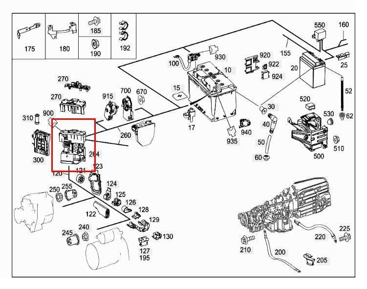 08-15 Mercedes-Benz C350 Sport 3.5L RWD Battery Terminal Junction Fuse Relay Box - Alshned Auto Parts