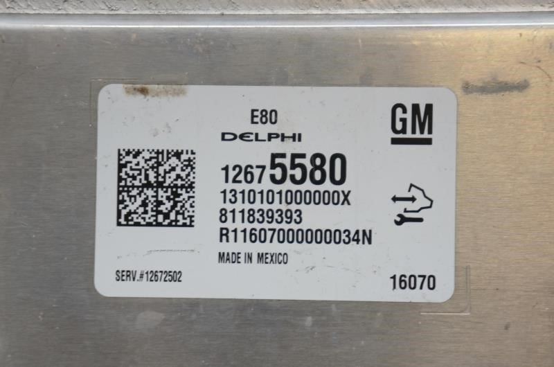 2016 Chevrolet Malibu 1.5L Engine Computer Control Module ECU 12675580 OEM - Alshned Auto Parts