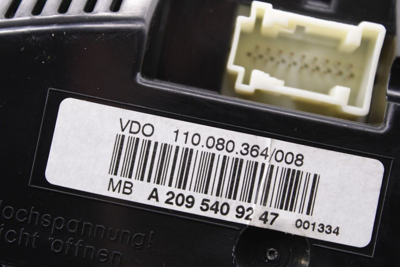 06-09 Mercedes-Benz CLK 350 RWD Speedometer Gauge Instrument Cluster 84K Mileage - Alshned Auto Parts