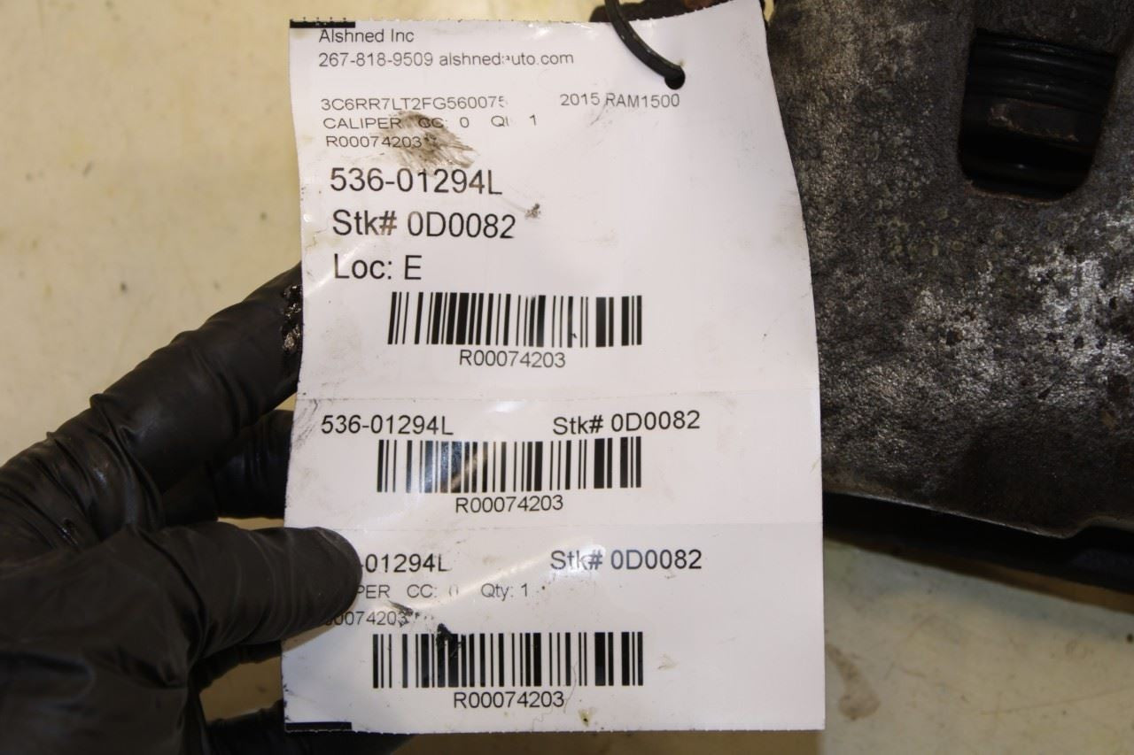 2011-2018 RAM 1500 Big Horn Front Left Driver Side Brake Disc Caliper 68157611AB - Alshned Auto Parts