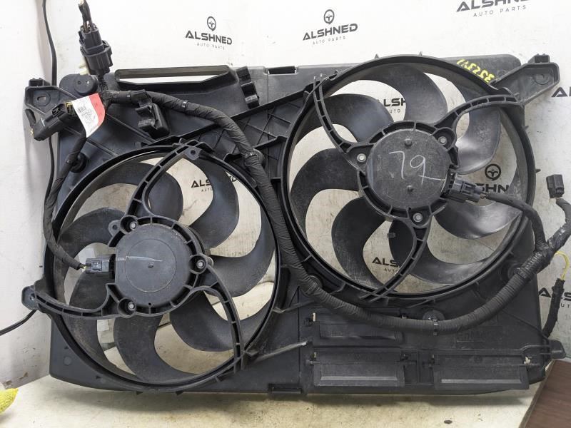 2016-2020 Ford Fusion Dual Radiator Cooling Fan Motor Assembly DG9T-8C290-JK OEM - Alshned Auto Parts