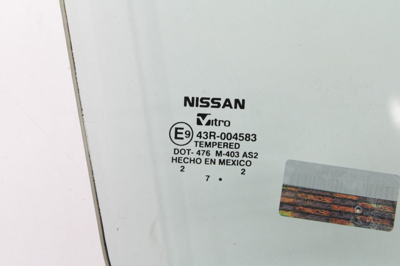 2013-2019 Nissan Sentra SL Front Right Side Door Window Glass 803009AM0A OEM - Alshned Auto Parts