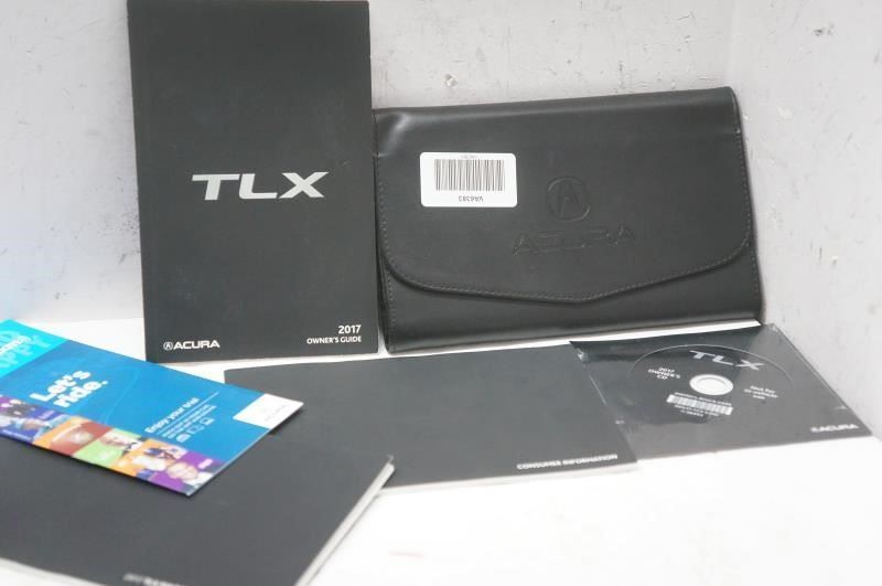 2017 Acura TLX Owner's Guide Book & CD with Case - Alshned Auto Parts