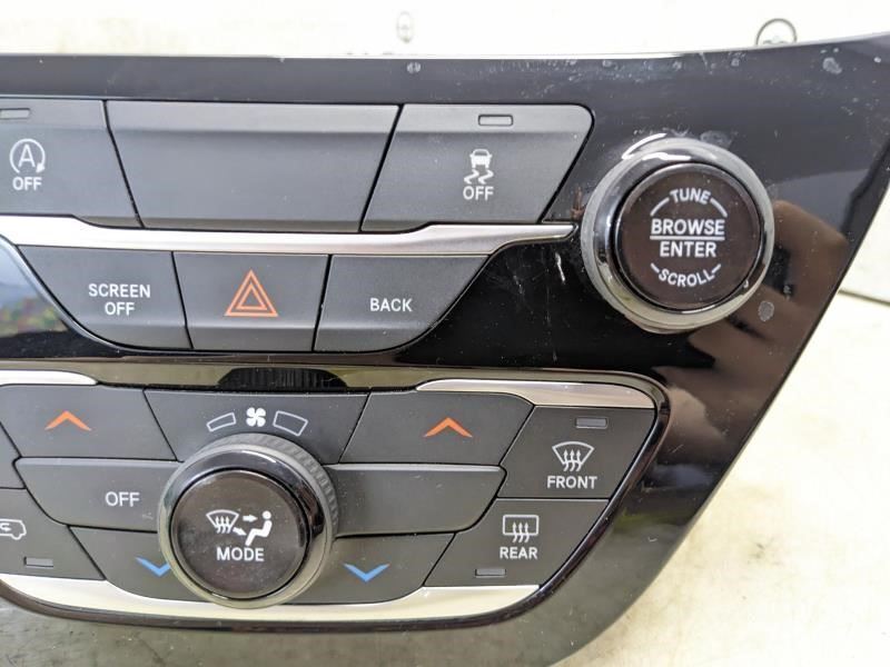 2017 Chrysler Pacifica Dash AC Heater Temperature Climate Control 68238881AE OEM