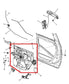 2011-18 RAM 1500 Crew Cab Rear Right Side Door Window Regulator w/ Carrier Plate - Alshned Auto Parts
