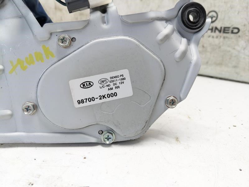 2010-2013 Kia Soul Rear Windshield Wiper Motor 98700-2K000 OEM - Alshned Auto Parts