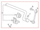 2017-2023 GMC Acadia SLT-1 AWD Rear Stabilizer Sway AntiRoll Bar 84293436 - Alshned Auto Parts