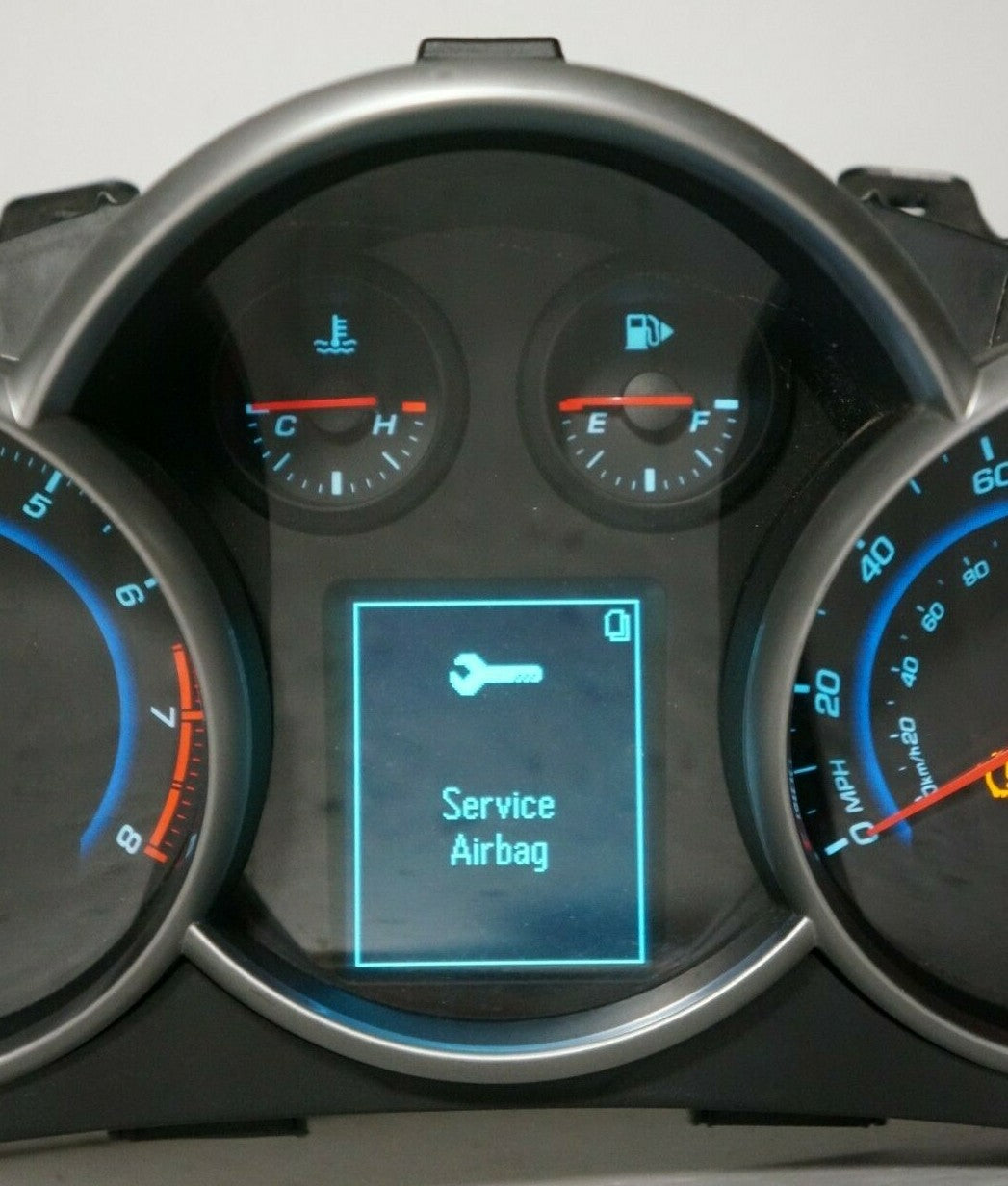 11 Chevrolet Cruze Speedometer Cluster *Mileage Unknown* MPH OEM 95018203 VA1714 - Alshned Auto Parts