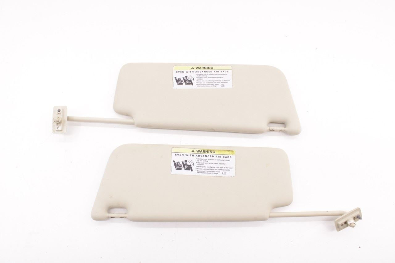 06-09 Mercedes-Benz CLK 350 Front RH LH Side Sun Visor Set w/ Illuminated Mirror - Alshned Auto Parts