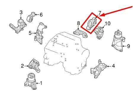 2014-2020 Infiniti QX60 Rear Engine Torque Rod Mount Bracket 11360-4RA0A OEM - Alshned Auto Parts