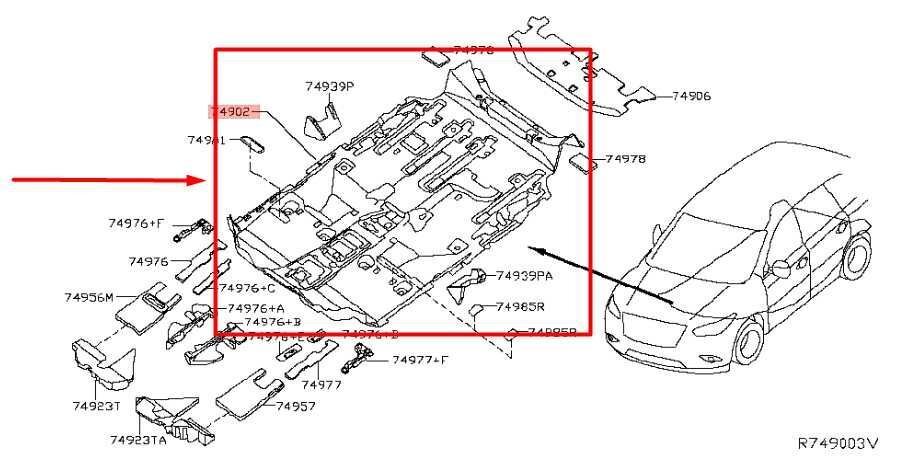 2017-2019 Infiniti QX60 Front Whole Floor Carpet Mat Liner Cover 74902-9NJ0C OEM - Alshned Auto Parts