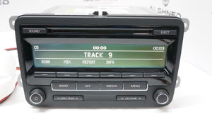 2015-2017 Volkswagen Jetta GLI AM FM CD MP3 Radio Receiver 1K0035164J OEM