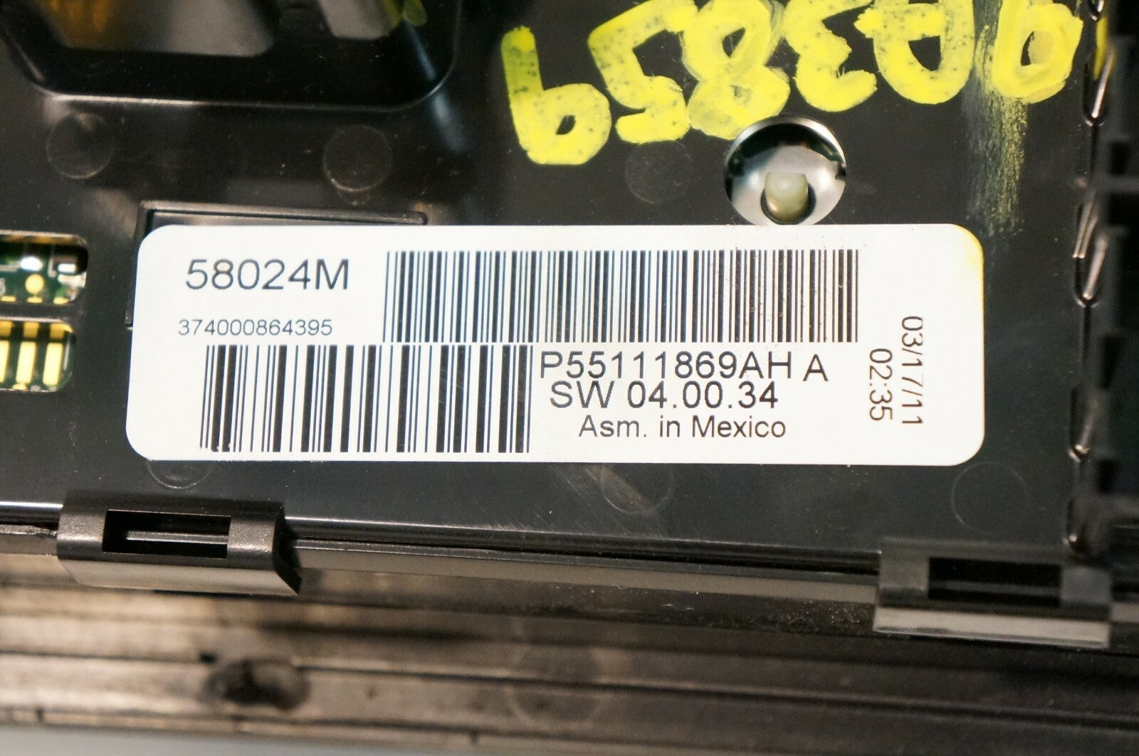 2009 2010 2011 Volkswagen Routan AC Temperature Climate Control OEM P1FE63DX9AB - Alshned Auto Parts