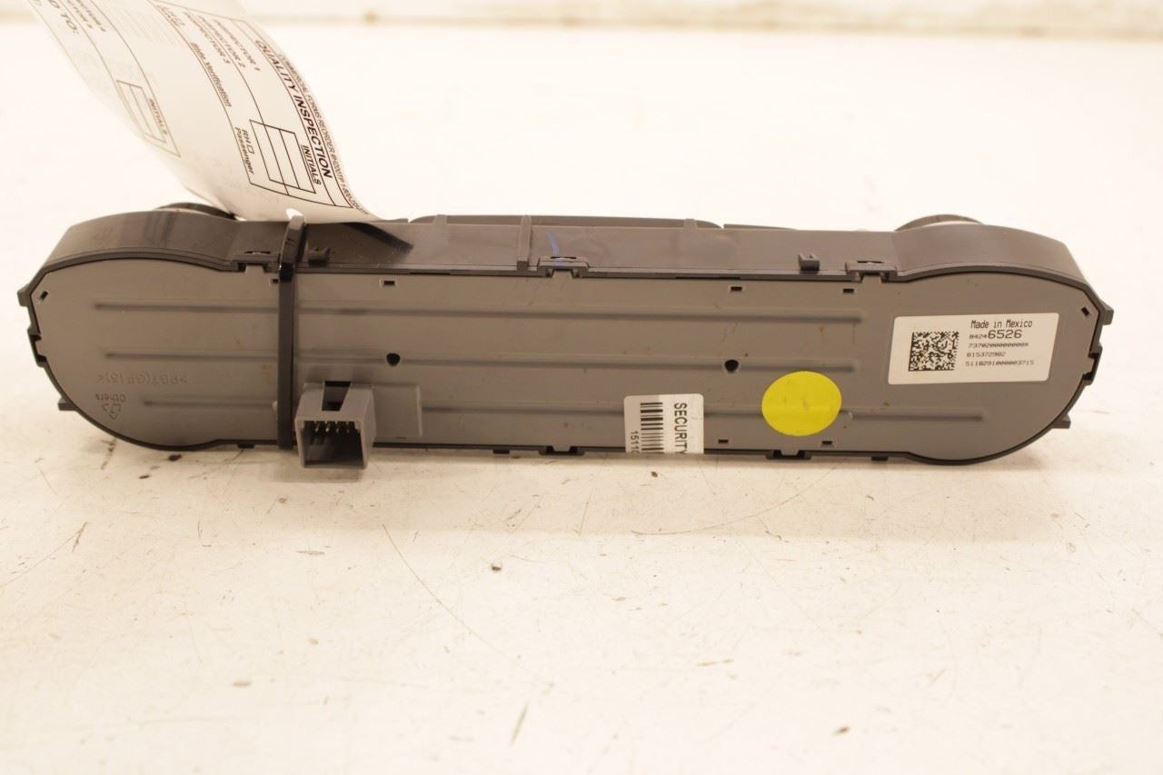 17-23 GMC Acadia SLT-1 Dash AC Heater Temperature Climate Control Panel 84246526 - Alshned Auto Parts